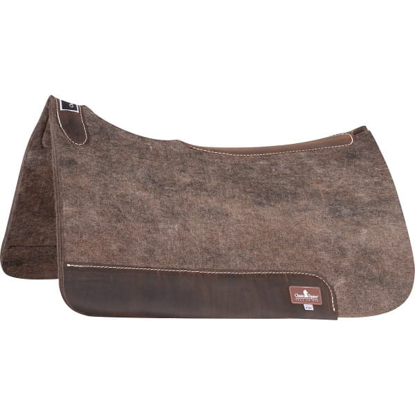 Classic Equine contoured Alpaca Felt Saddle Pad 1&quot;