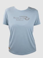 Ranchgirls T-Shirt FRIDA smoke blue