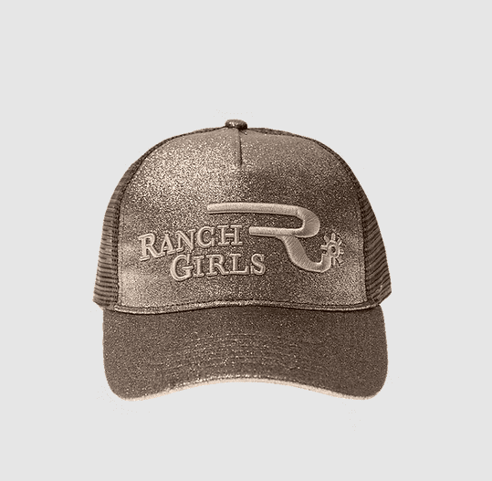 Ranchgirls Cap GLIMMER brown / beige