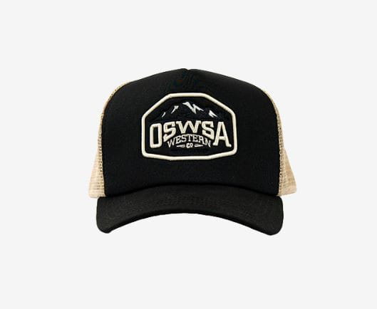 OS Trucker Cap MOUNTAIN black