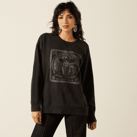 Ariat Womens Oversize Sendero When Life Gives You Agaves Sweatshirt