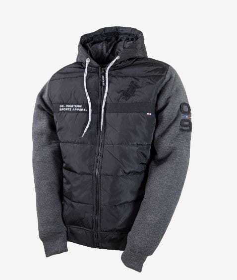 OS Unisex Sweatshirt Pro Shield Jacke PATRICK black / grey