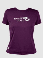 Ranchgirls T-Shirt FRIDA plum