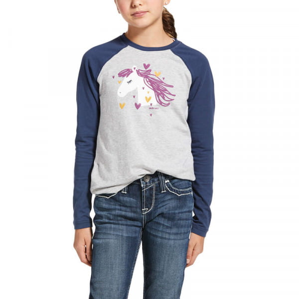 Ariat Youth My Love T-Shirt grey