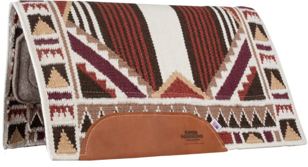 Mustang Good Medicine Pad Highly Decorated Wool Felt Bottom Pad