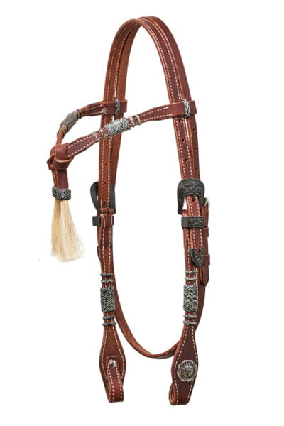 Horseman´s Tack Futurity Rawhide Kopfstück mit Tassel