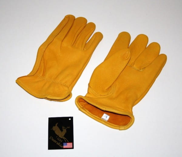 Deerskin Yellowstone Gloves - Majestic