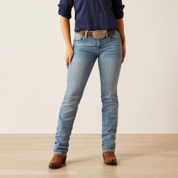 Ariat Womens Perfect Rise Yara Straight Leg Jeans