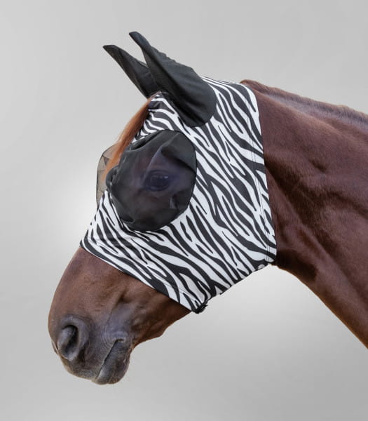 Fliegenmaske Puck Zebra