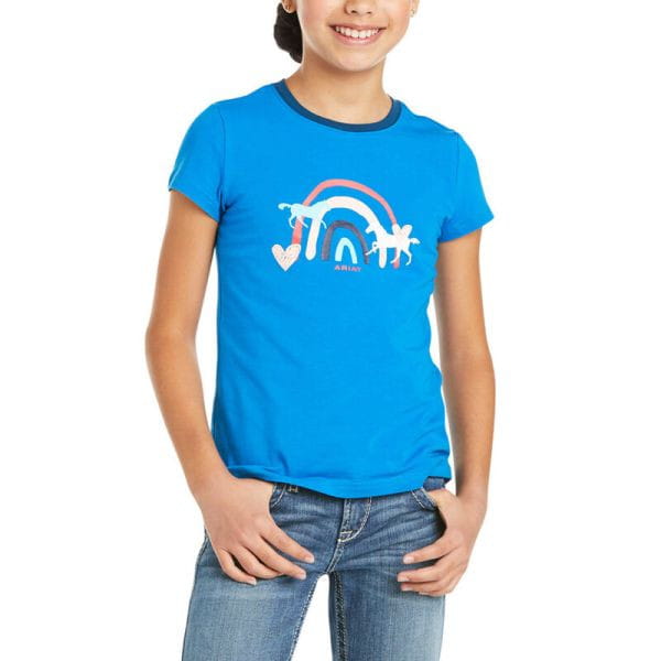 Ariat Youth T-Shirt Rainbow Wishes