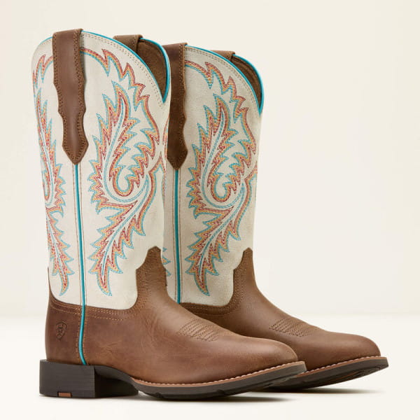 Ariat Womens Round Up W Toe Western Boot