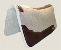 Weaver Contoured Wool Merino Blend Felt Saddle Pad 1" Weaver Contoured Wool Merino Blend Felt Saddle Pad 1"