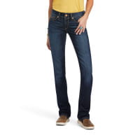Ariat Womens Real Mid Rise Octavia Straight Jeans