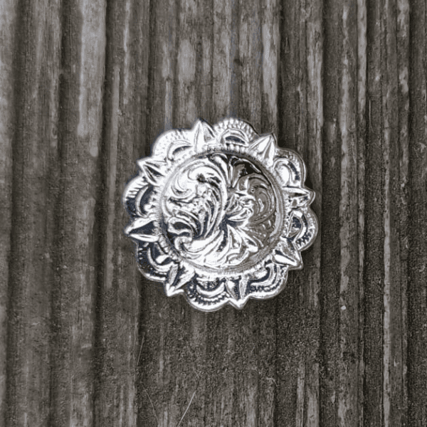 Concho Sunflower Scroll 2,54cm - 1&quot;