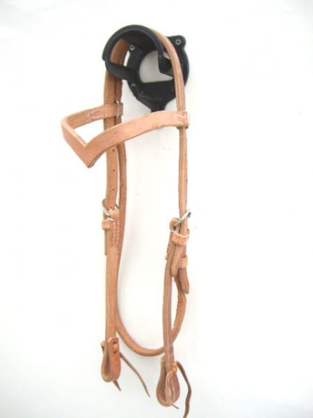 Harness Kopfstück - Hermann Oak Leather - V-Stirnband