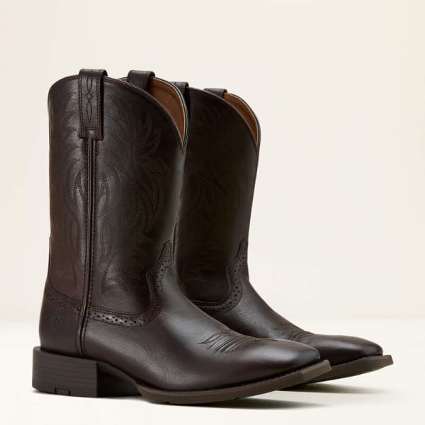 Ariat Mens Sport Wide Square Toe Western Boot