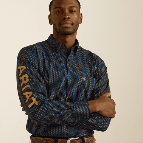 Ariat Mens Team Portland Fitted Shirt