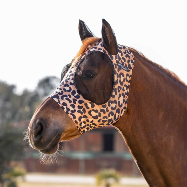 Pro-Tech Lycra Anti-Fly Mask with Ears Colorfull