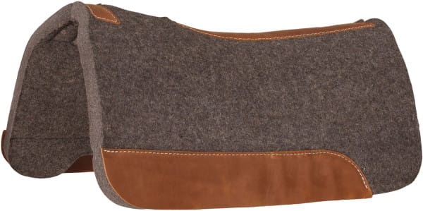 Mustang Premium Pressed Wool Contoured Pad