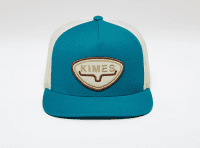 Kimes Ranch Conway Trucker Hat dark teal