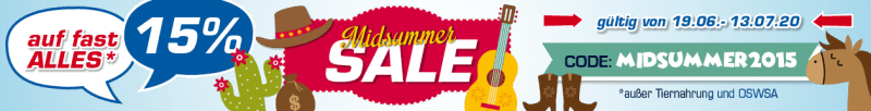 Midsummer Sale – Fast Alles reduziert bei Profi-Tack