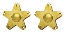 Sporenrädchen 5-fach gold mit Doppelenden
