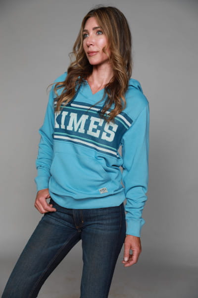 Kimes Ranch Womens North Star Hoodie turquoise